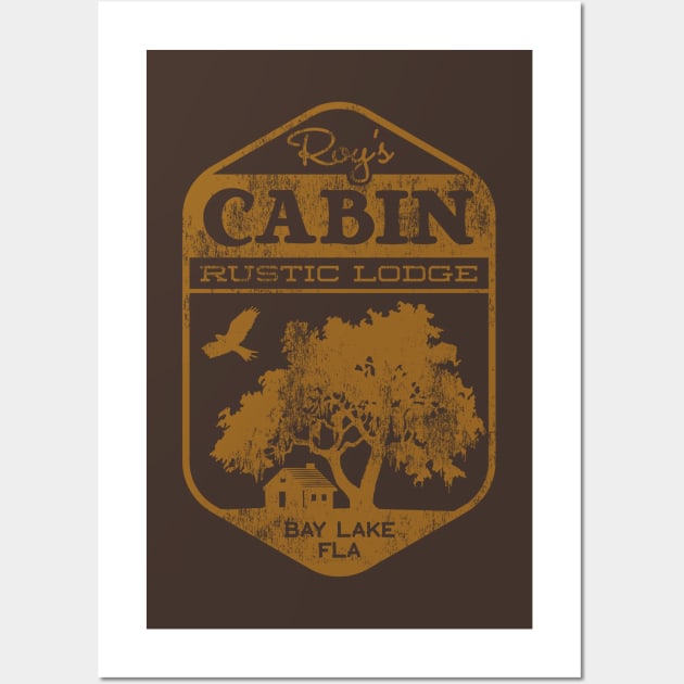 Roy's Cabin Wall Art by RetroWDW